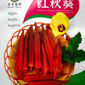 লাল ঢেঁড়সের বীজ — আধুনিক কৃষির এক নতুন সম্ভাবনা